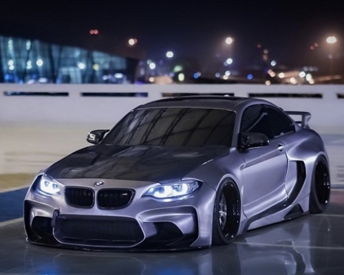 Indonesia BMW M2 airride modification style ‘super handsome’