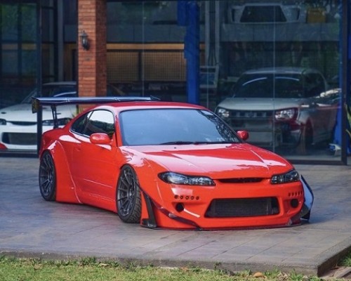 Nissan S15 airlide low lying modified ‘drift car’