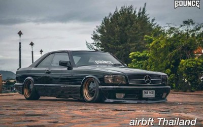 Revive the new look of the six-generation Mercedes-Benz S W126 airride