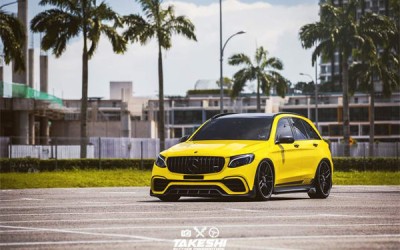 Malaysia Mercedes-Benz CLC airride low lying posture