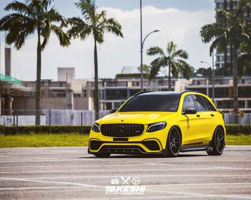 Malaysia Mercedes-Benz CLC airride low lying posture