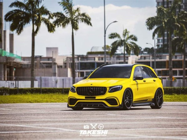 Malaysia Mercedes-Benz CLC airride low lying posture