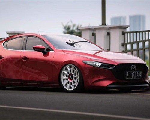 Indonesia Mazda 3 Axela airride charming low profile