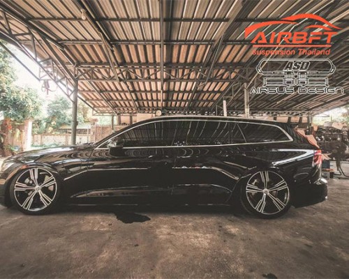 2020 Volvo V60 airride low-profile modification is handsome