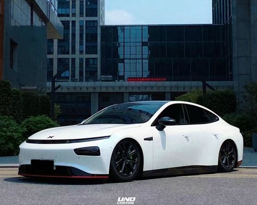 xiaoopeng P7 modified airride, the modified style of the electric era