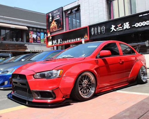 Control King Mitsubishi Lancer airride personalized
