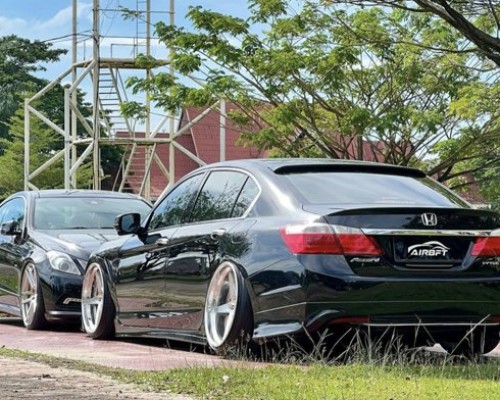 Elevating Elegance: Honda Accord’s Airride Transformation