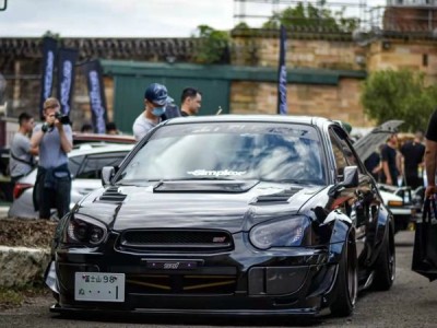 Unleashing the Power of the Subaru Black Panther with Airride Customization