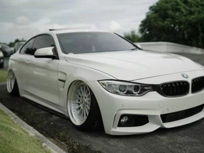 Unleashing Dynamics: The Transformed BMW 4 Series with Airride