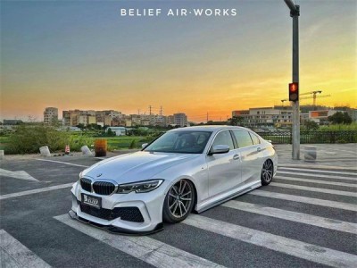 The 2021 BMW 5 Series G38 airbft airride pose effect is beautiful