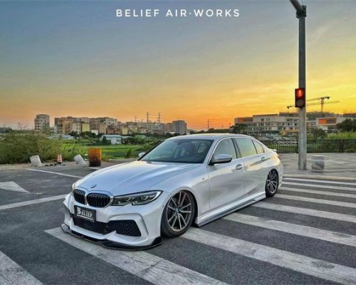 The 2021 BMW 5 Series G38 airbft airride pose effect is beautiful